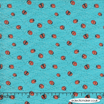Moda Fabrics - Solana - Ladybug on Pond