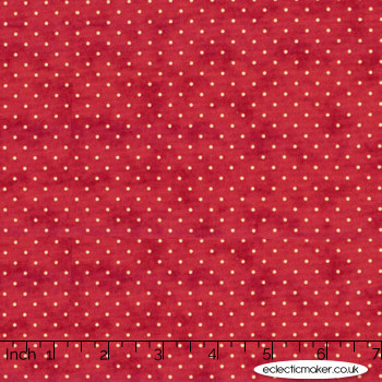 Moda Essential Dots in Red - 8654 18