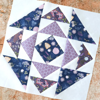 Quilt Sew Along 22 - Cups and Saucers Fabric Bundle - Block 3