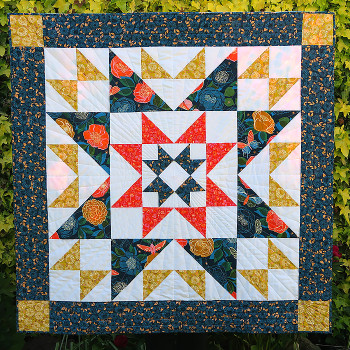 Rising Star Lap Quilt - sewing Classes and Workshops