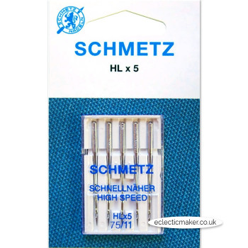 Schmetz HLx5 Professional High Speed Needles - Size 75/11