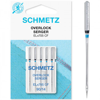 Schmetz Overlock Needles ELx705 CF - Size 90/14
