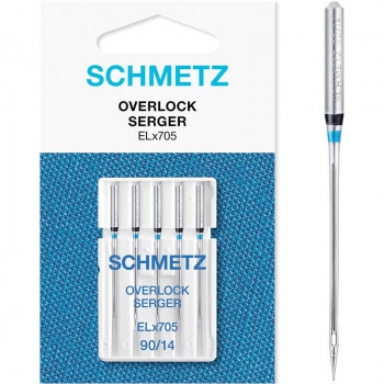 Schmetz Overlock Needles ELx705 - Size 90/14