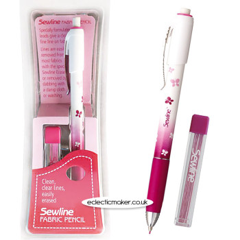 Sewline Fabric Pencil - Pink