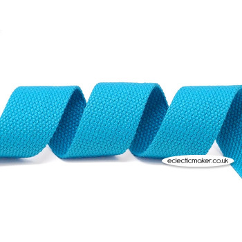 Strap Webbing Heavy Weight in Turquoise - 30mm x 5m