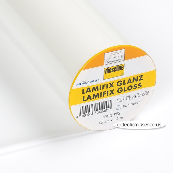 Vlieseline Lamifix GLOSS Transparent Film - Iron-On