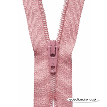  YKK Zipper Dress & Skirt in Dusky Pink