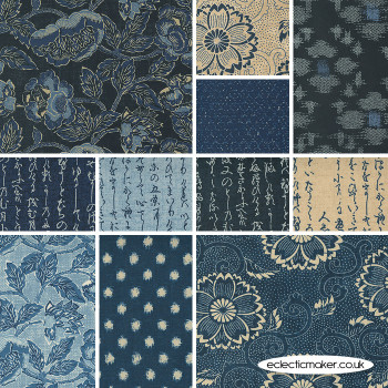 Yukata Fabric Bundle by Debbie Maddy for Moda Fabrics